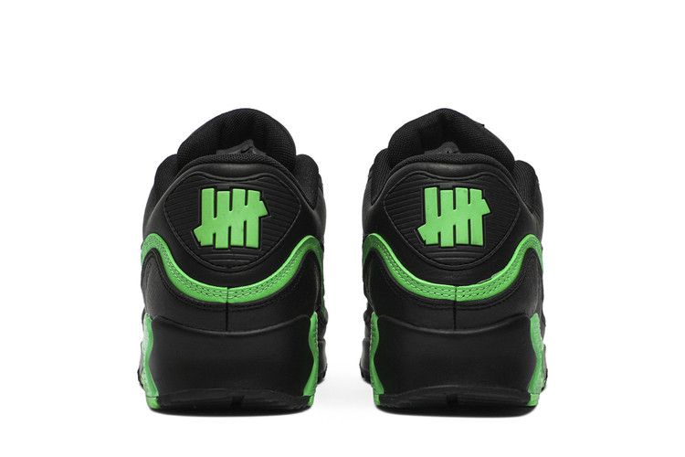 Кроссовки Nike Undefeated x Air Max 90 'Black Green Spark'