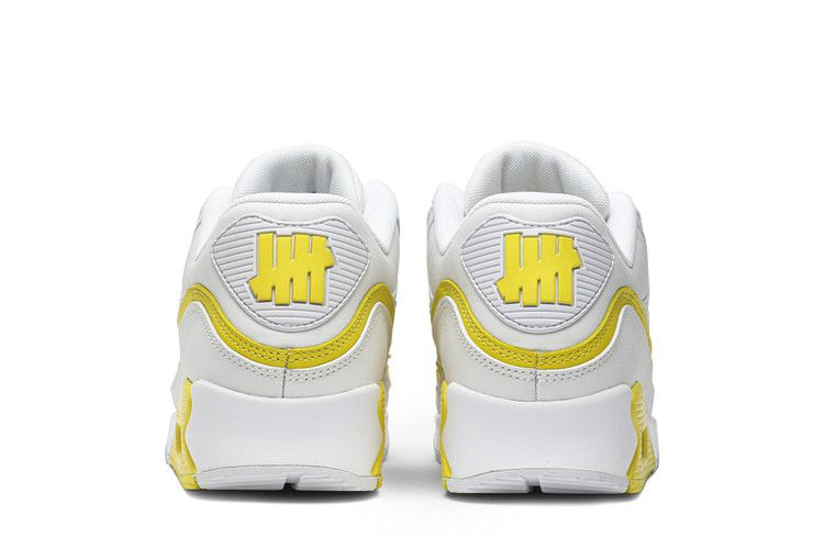 Кроссовки Nike Undefeated x Air Max 90 'White Optic Yellow'