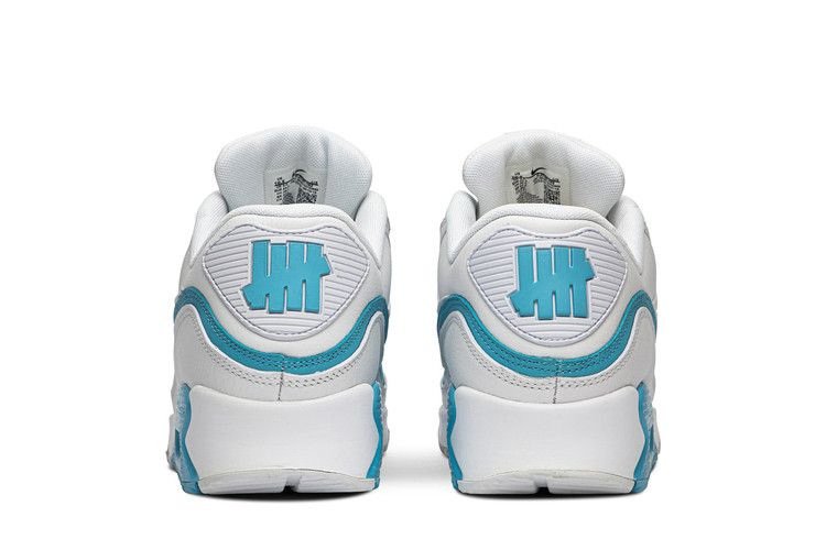 Кроссовки Nike Undefeated x Air Max 90 'White Blue Fury'