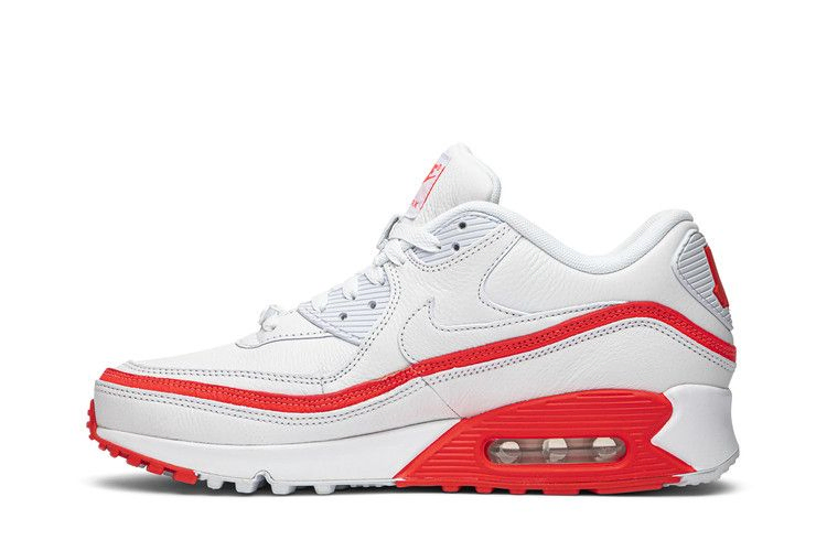 Кроссовки Nike Undefeated x Air Max 90 'White Solar Red'