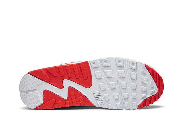 Кроссовки Nike Undefeated x Air Max 90 'White Solar Red'