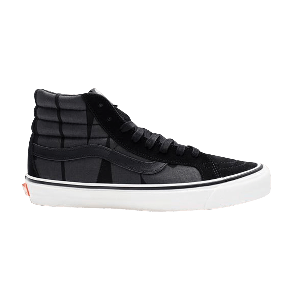 Кроссовки Vans Undefeated x OG Sk8-Hi LX 'Logo Pack - Jet Black'