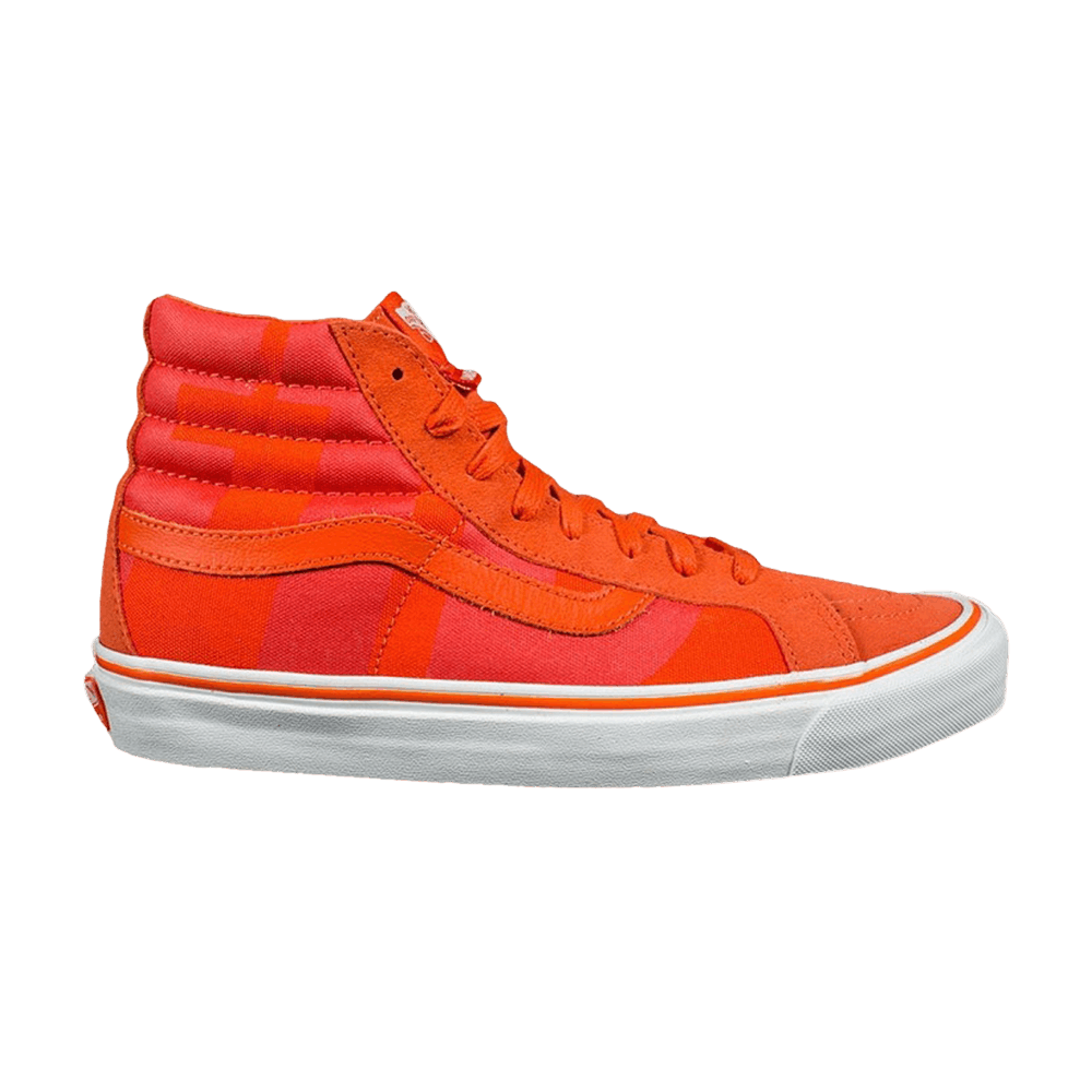 Кроссовки Vans Undefeated x OG Sk8-Hi LX 'Safety Orange'