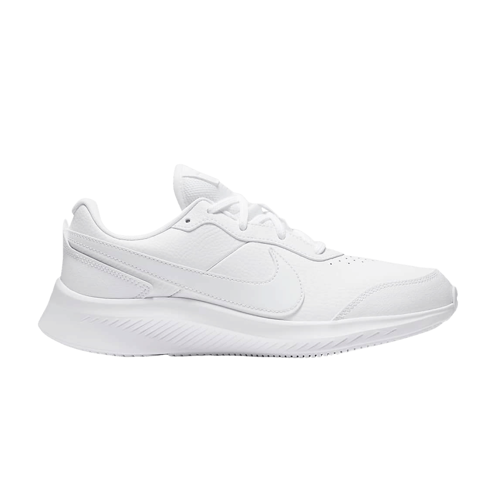 Кроссовки Nike Varsity Leather GS 'Triple White'