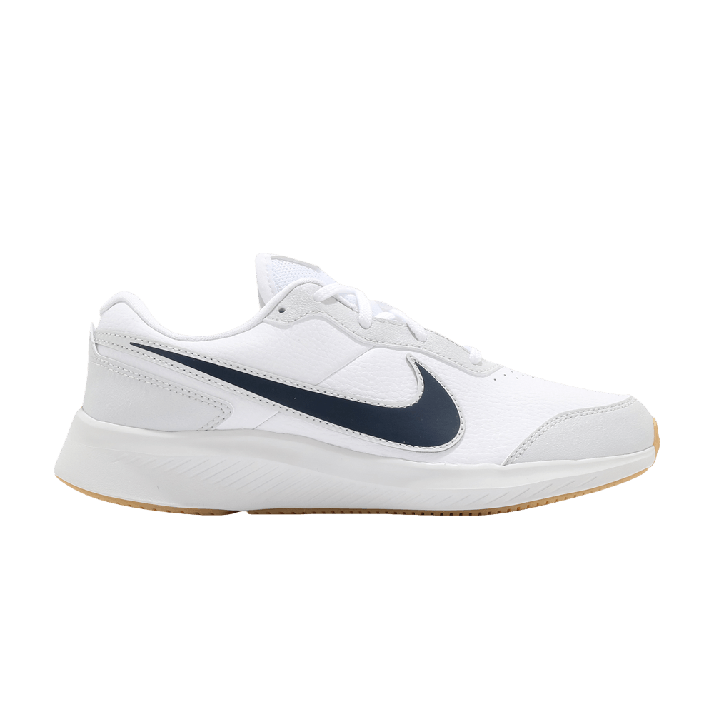 Кроссовки Nike Varsity Leather GS 'White Midnight Navy'