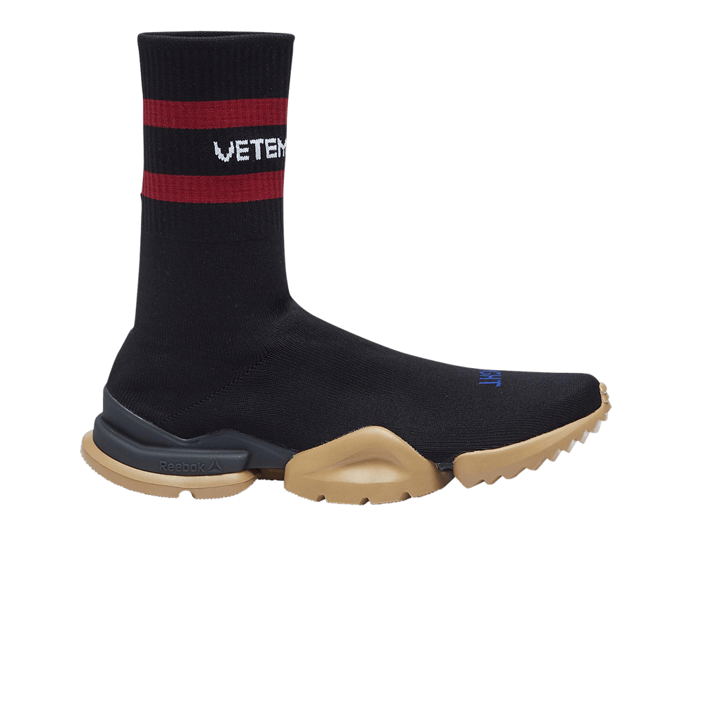Кроссовки Vetements x Reebok Sock Pump 'Black Red'