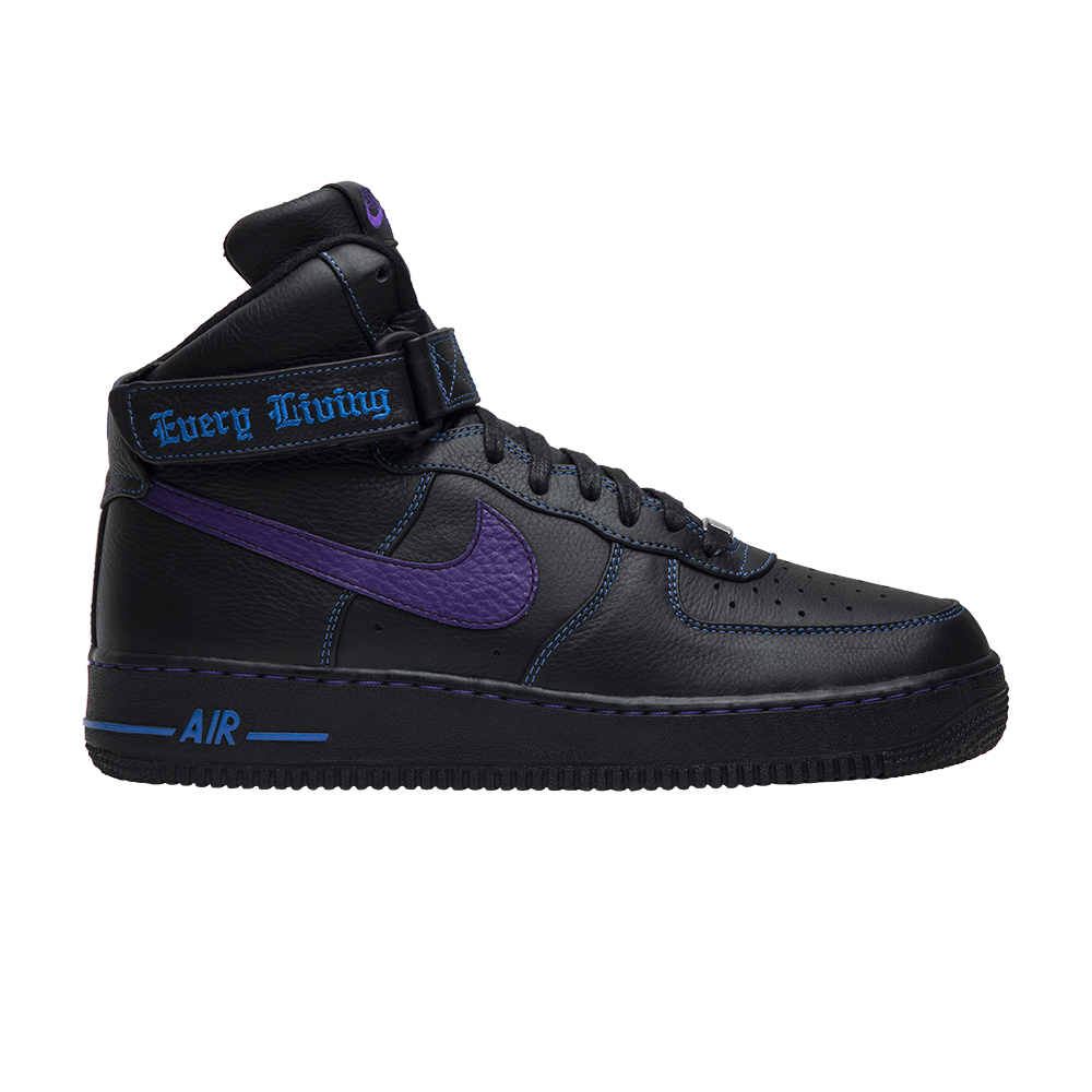 Кроссовки Nike Vlone x Air Force 1 High 'Purple Swoosh' Sample