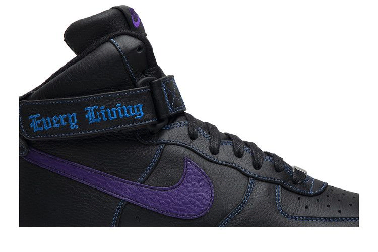 Кроссовки Nike Vlone x Air Force 1 High 'Purple Swoosh' Sample