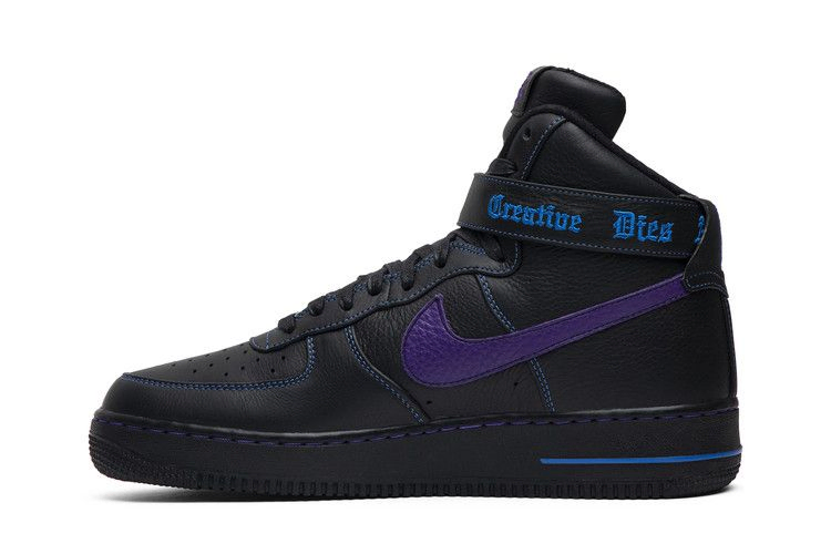 Кроссовки Nike Vlone x Air Force 1 High 'Purple Swoosh' Sample