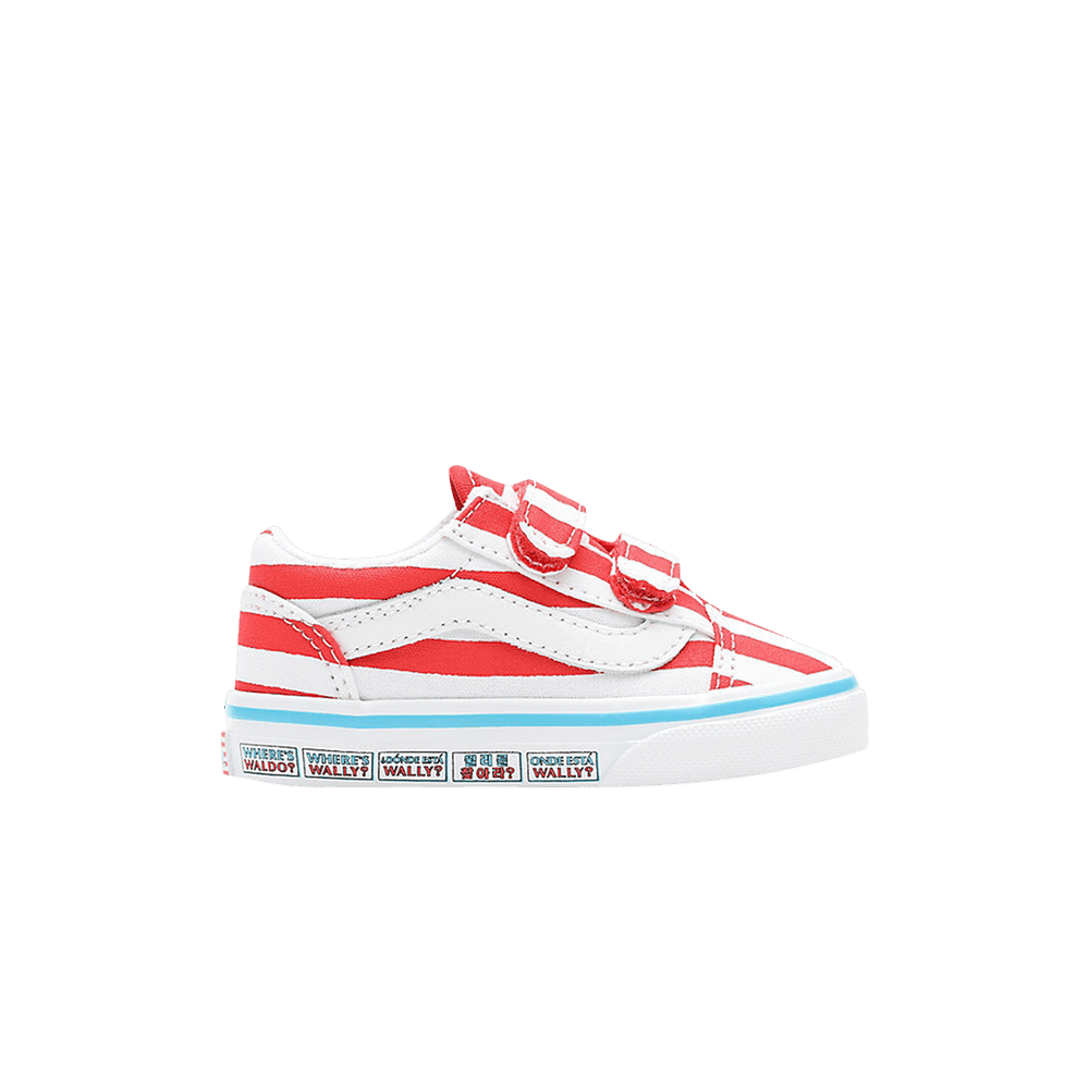 Кроссовки Vans Where's Waldo? x Old Skool Toddler 'International Stripes'