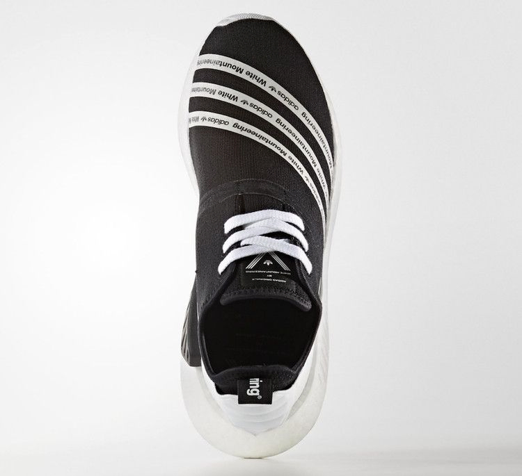 Кроссовки adidas White Mountaineering x NMD_R2 Primeknit 'Core Black'