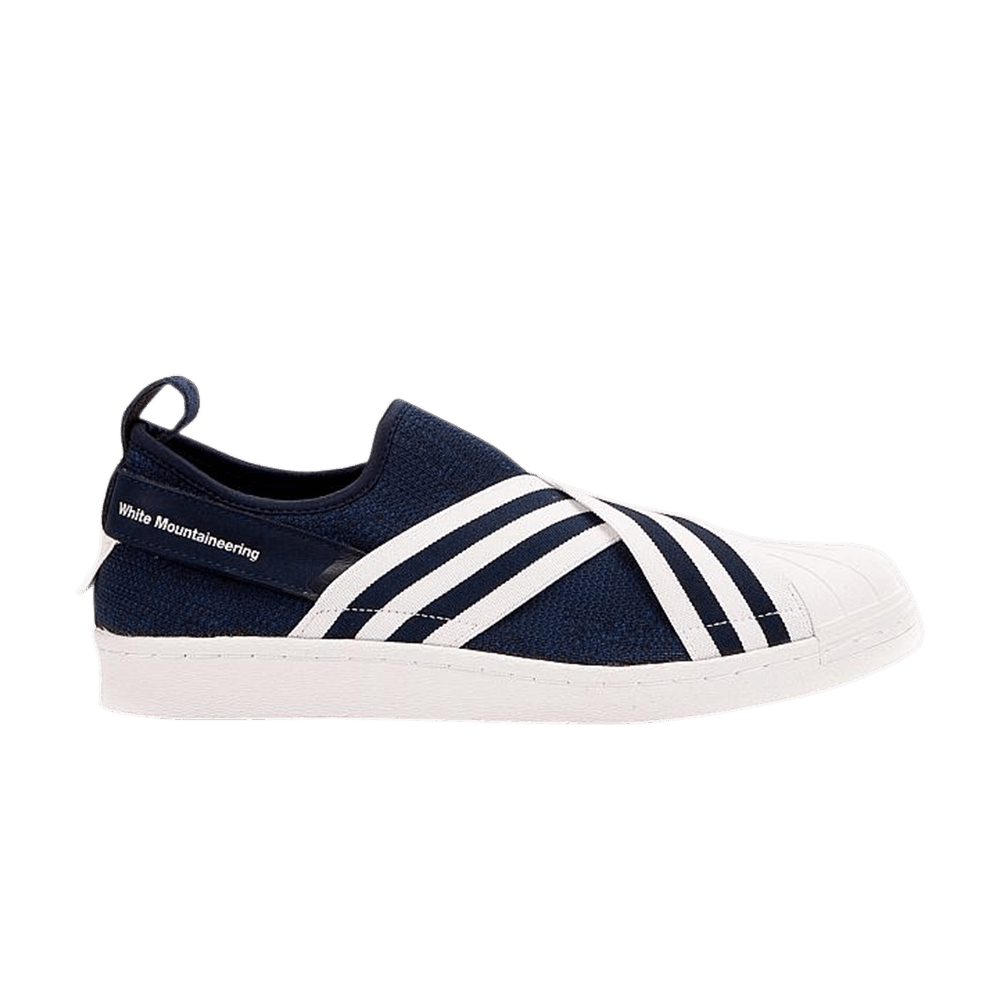 Кроссовки adidas White Mountaineering x Superstar Slip On PK 'Collegiate Navy'