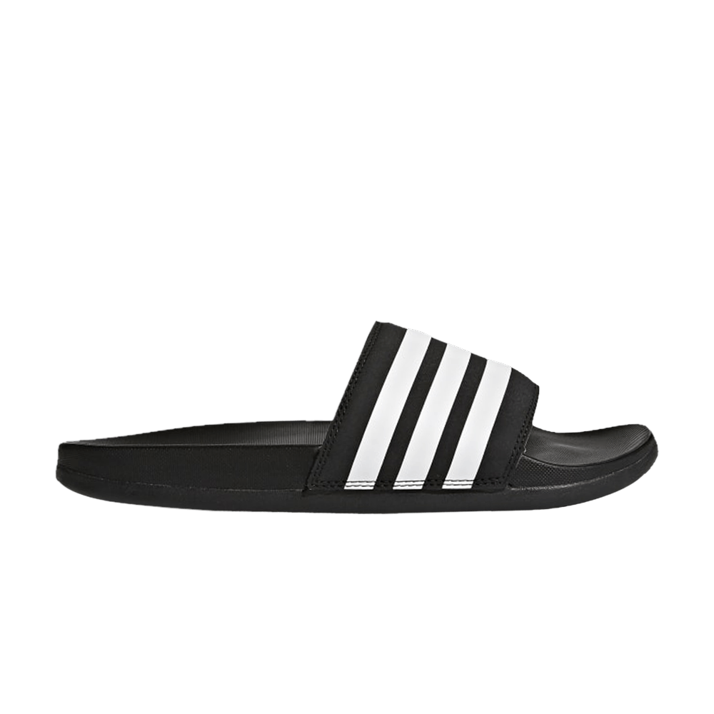 Кроссовки adidas Wmns Adilette Comfort Slides 'Core Black White'
