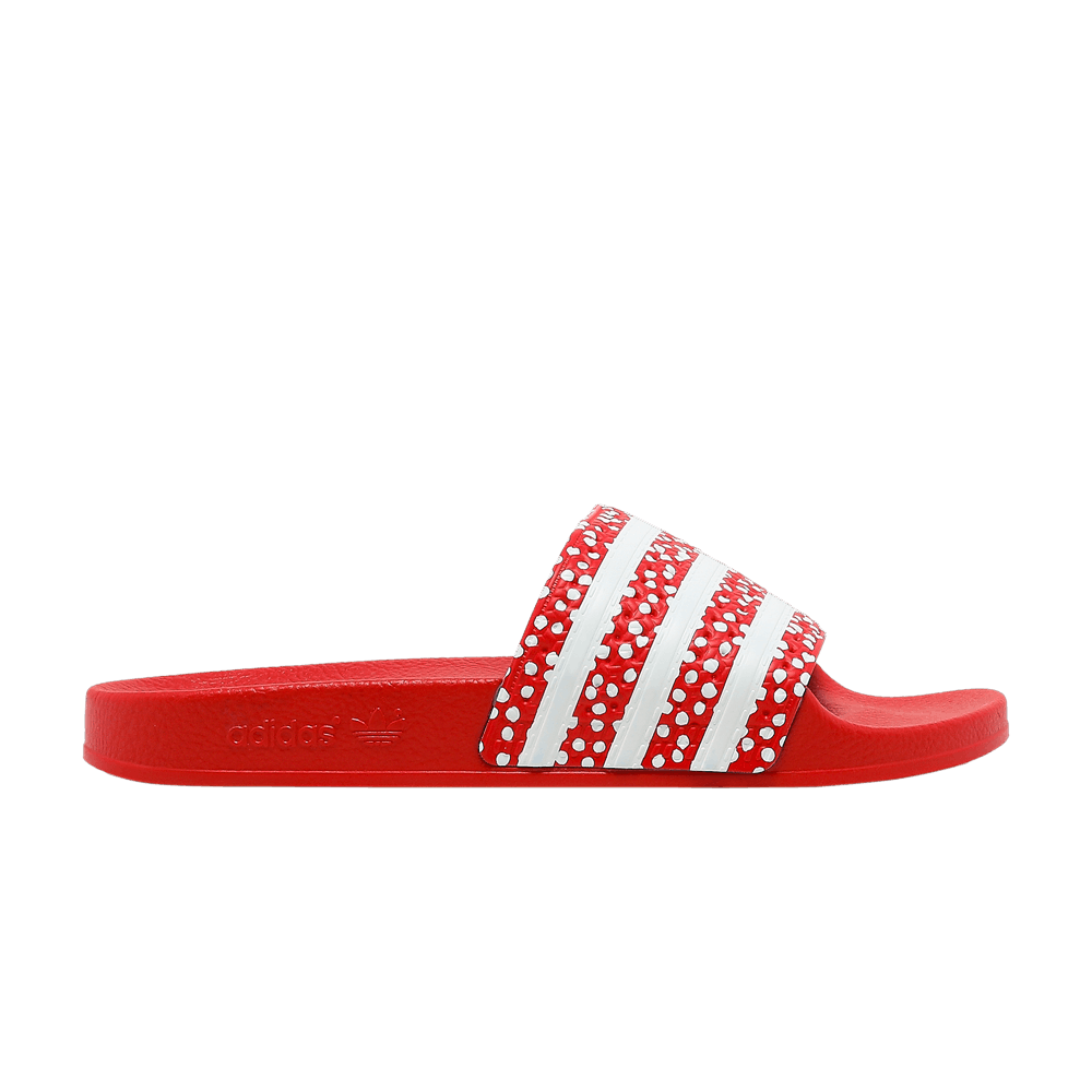Кроссовки adidas Wmns Adilette Slide 'Polka - Vivid Red'