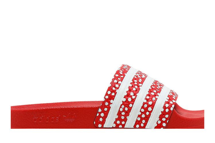 Кроссовки adidas Wmns Adilette Slide 'Polka - Vivid Red'