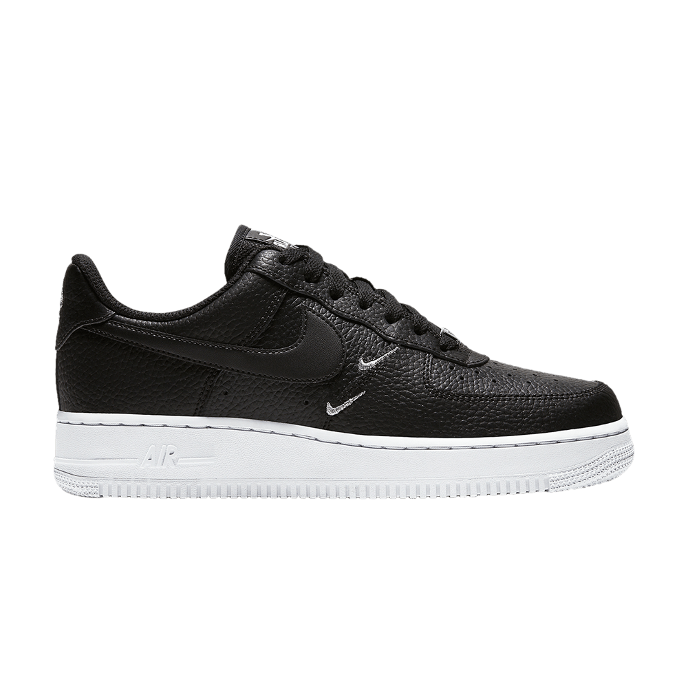 Кроссовки Nike Wmns Air Force 1 '07 Essential 'Tumble Leather - Black'