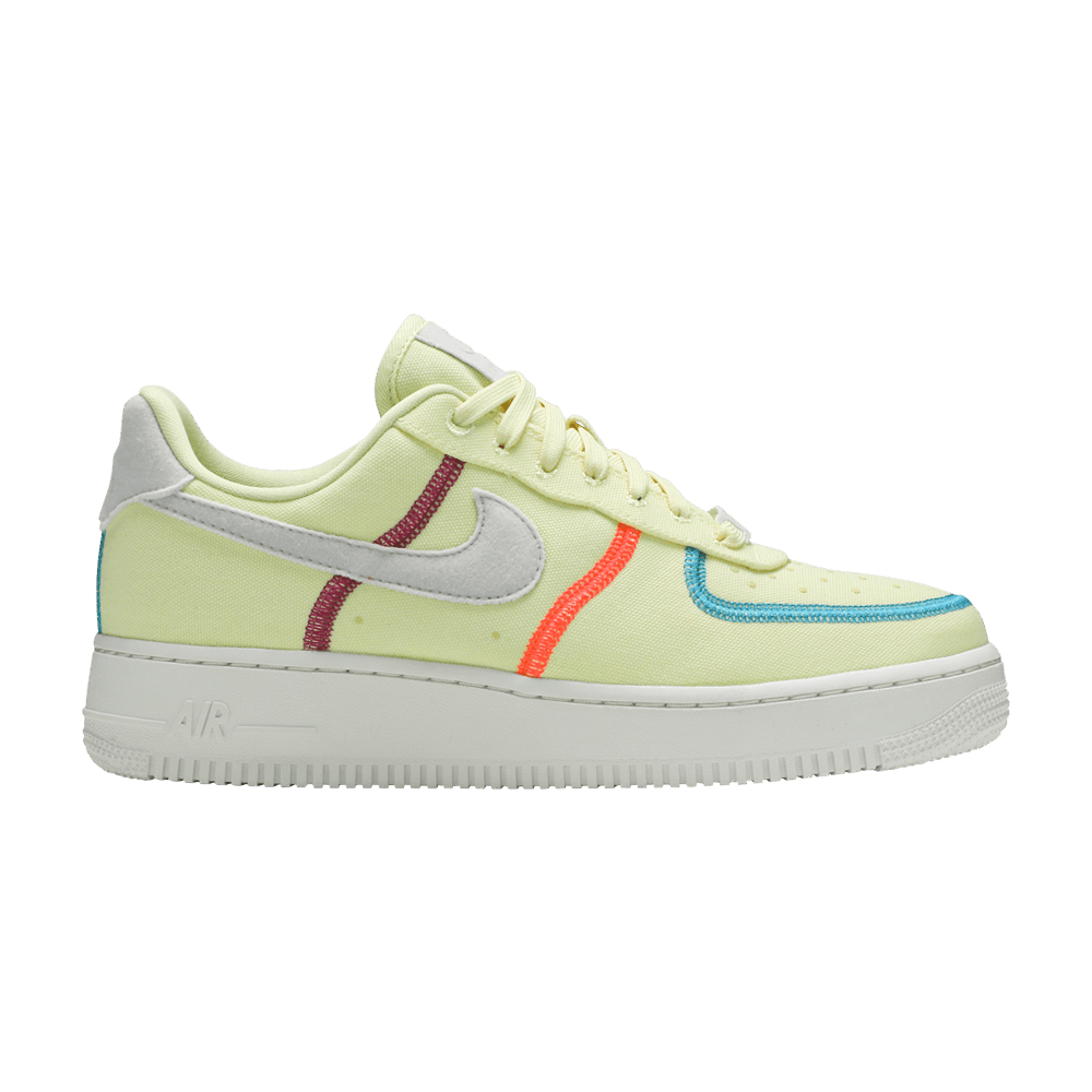 Кроссовки Nike Wmns Air Force 1 '07 Low LX 'Stitched Canvas - Life Lime'