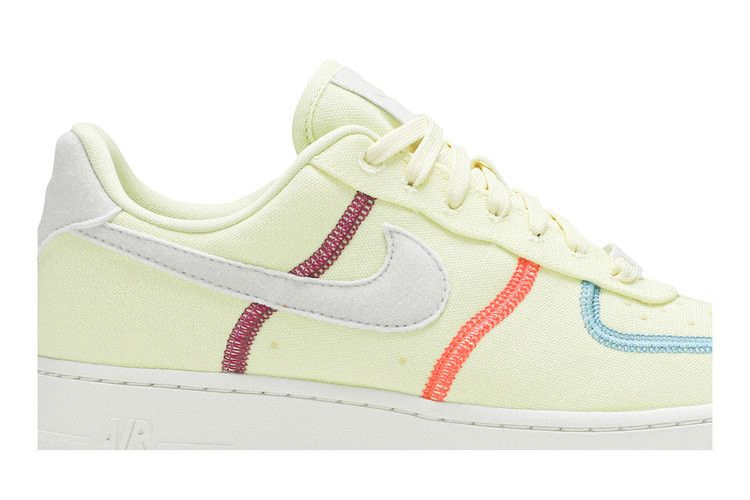 Кроссовки Nike Wmns Air Force 1 '07 Low LX 'Stitched Canvas - Life Lime'
