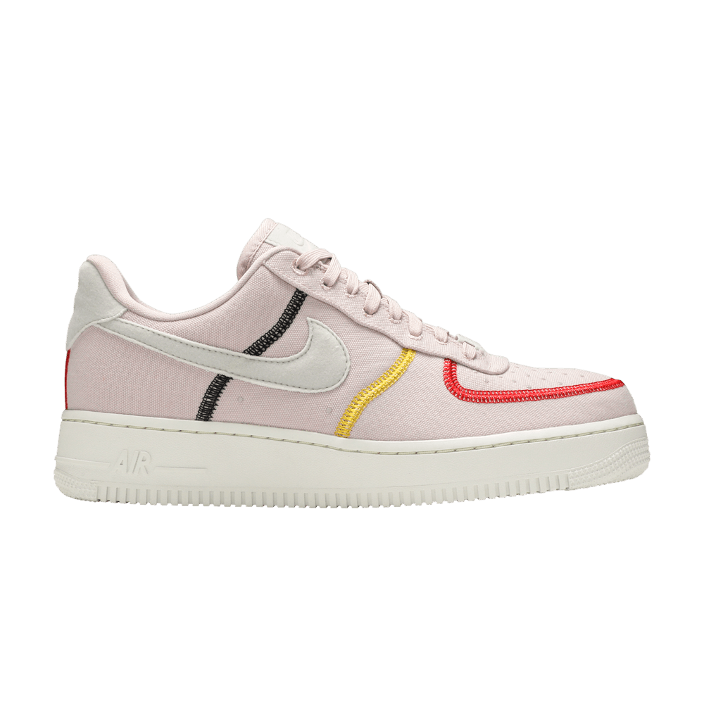 Кроссовки Nike Wmns Air Force 1 '07 Low LX 'Stitched Canvas - Siltstone Red'