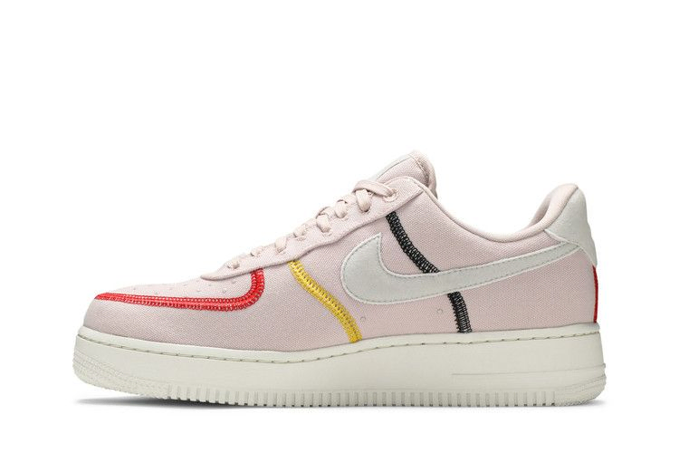 Кроссовки Nike Wmns Air Force 1 '07 Low LX 'Stitched Canvas - Siltstone Red'