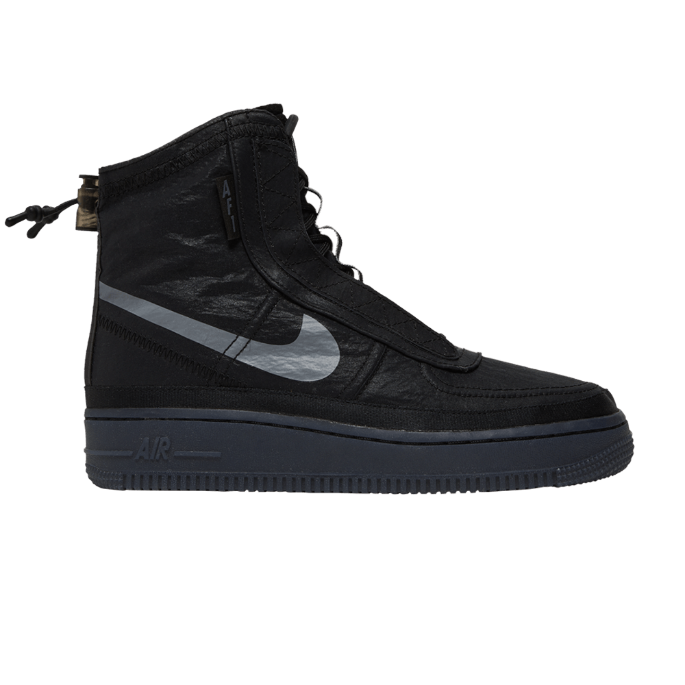Кроссовки Nike Wmns Air Force 1 High Shell 'Black'