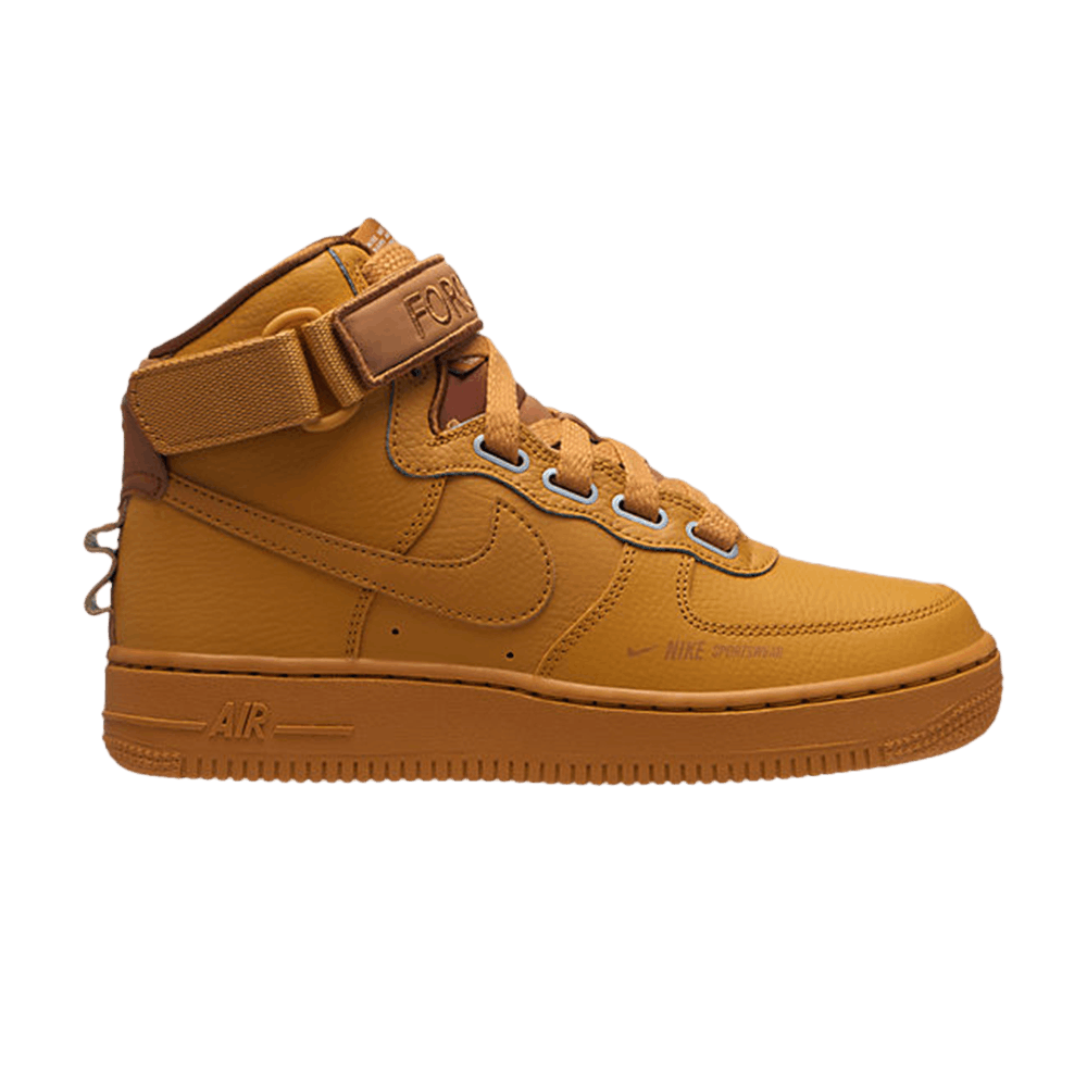 Кроссовки Nike Wmns Air Force 1 High 'Wheat Gold'