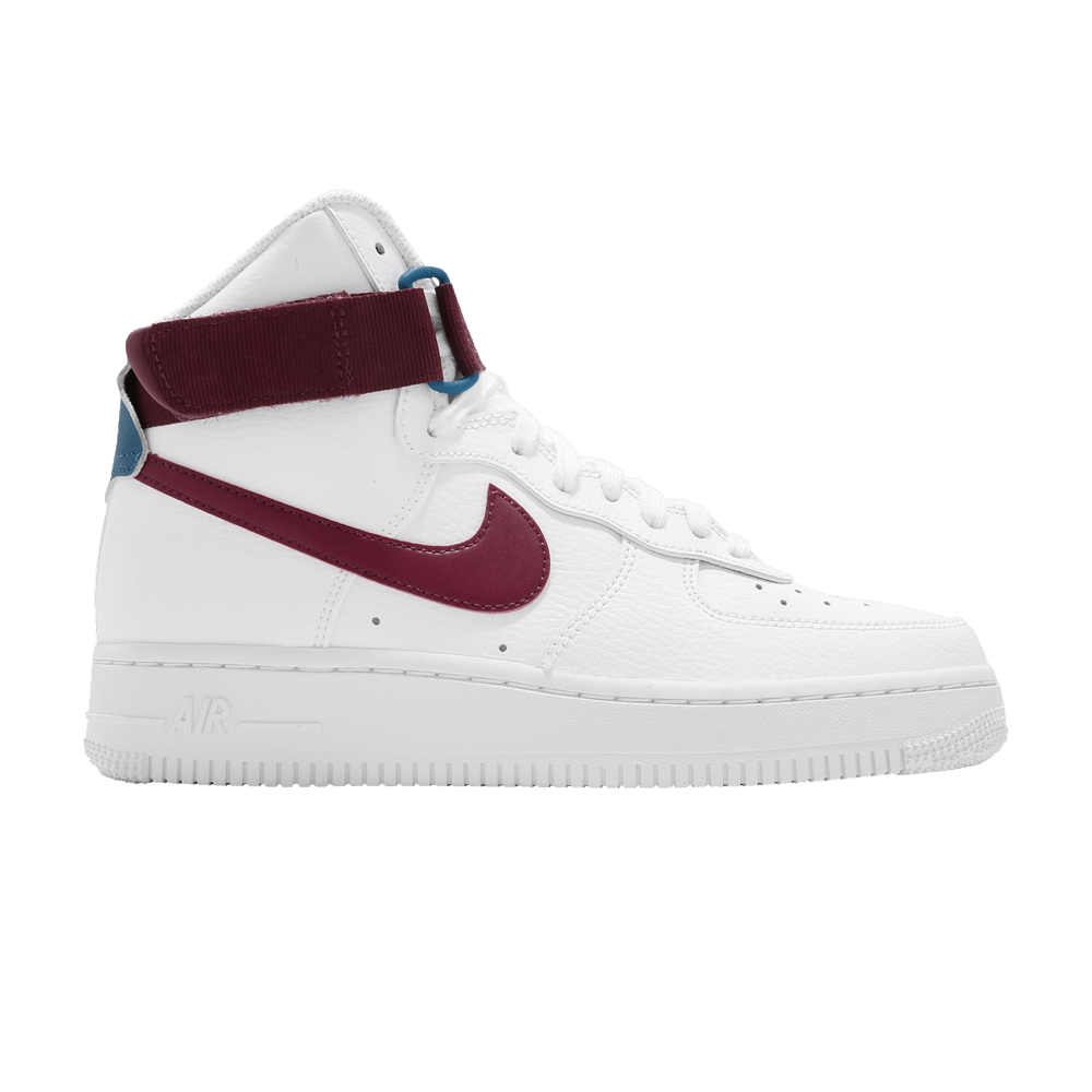 Кроссовки Nike Wmns Air Force 1 High 'White Team Red'