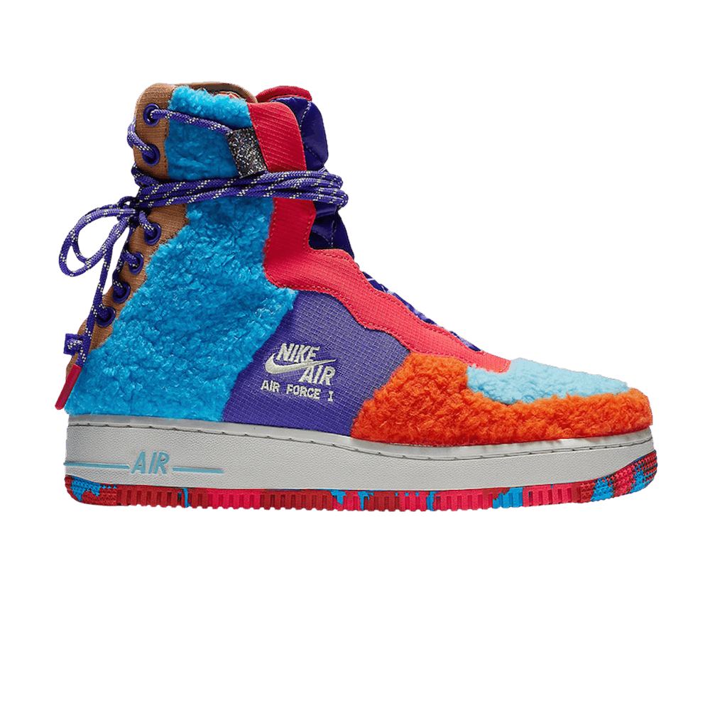 Кроссовки Nike Wmns Air Force 1 Rebel XX 'Colored Sherpa'