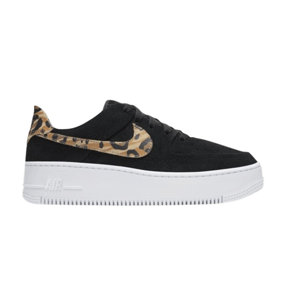 Кроссовки Nike Wmns Air Force 1 Sage Low 'Black Leopard'