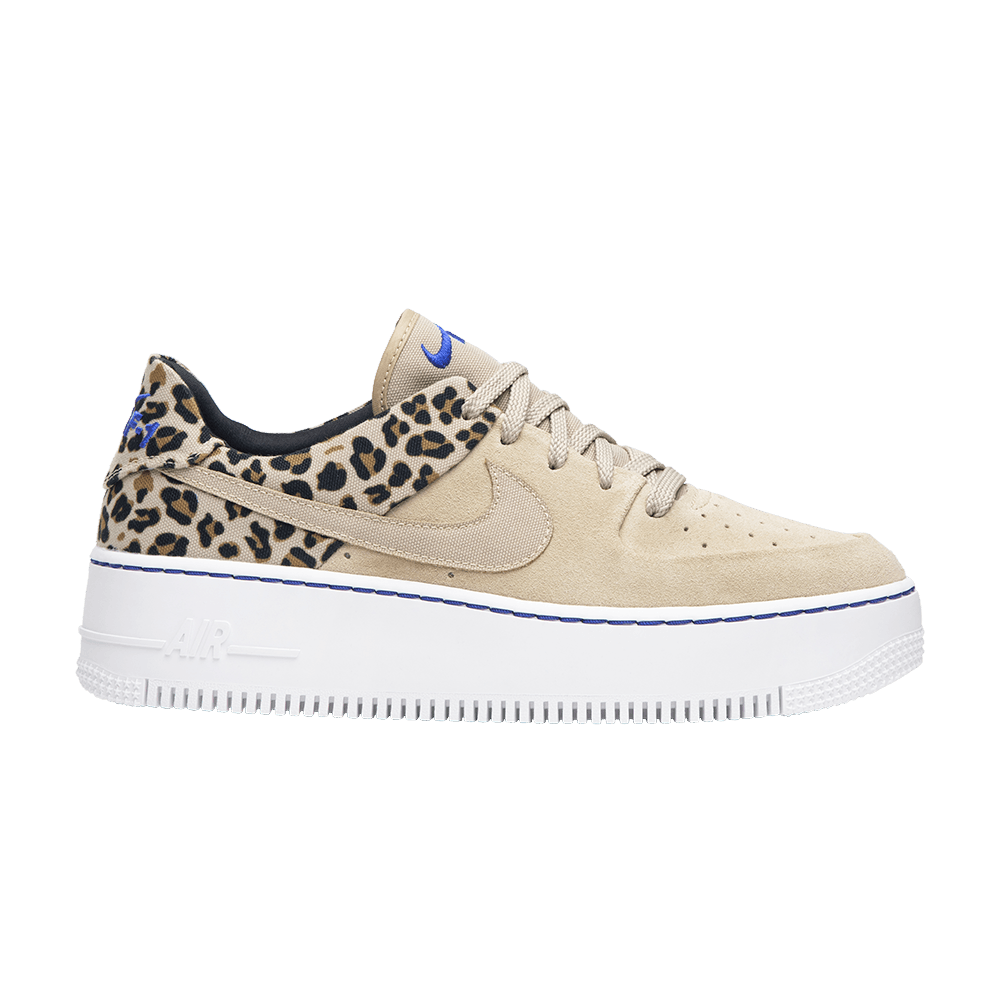 Кроссовки Nike Wmns Air Force 1 Sage Low Premium 'Leopard'