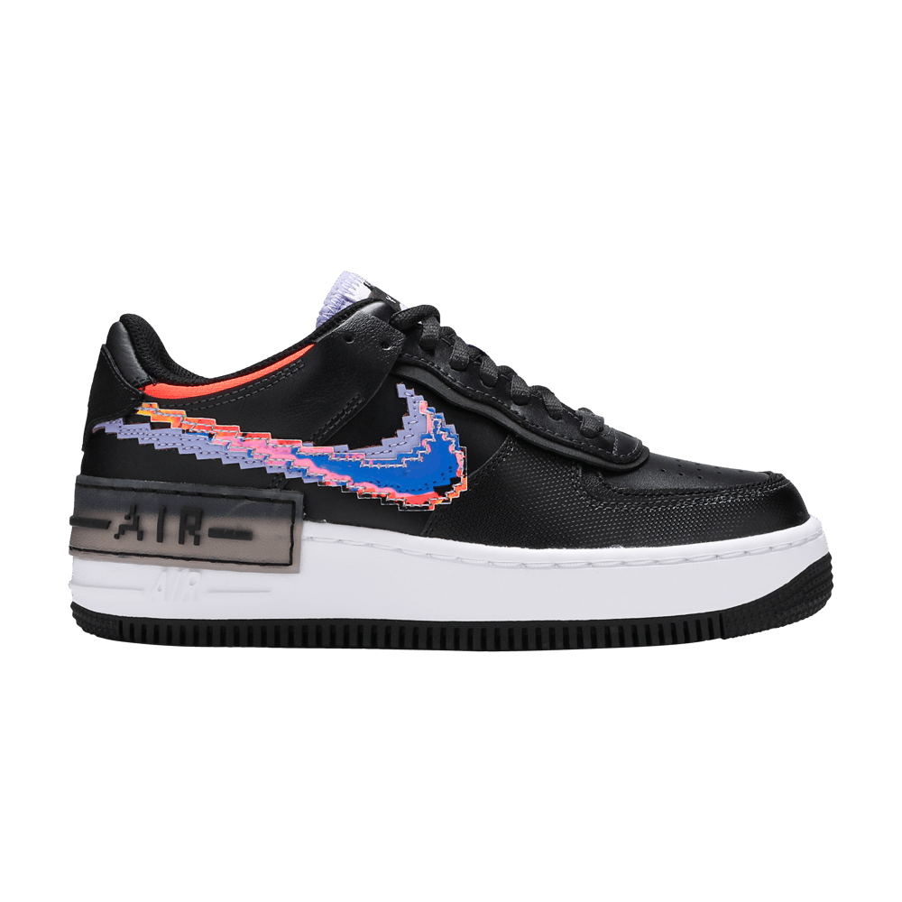 Кроссовки Nike Wmns Air Force 1 Shadow SE 'Pixel Swoosh - Off Noir'