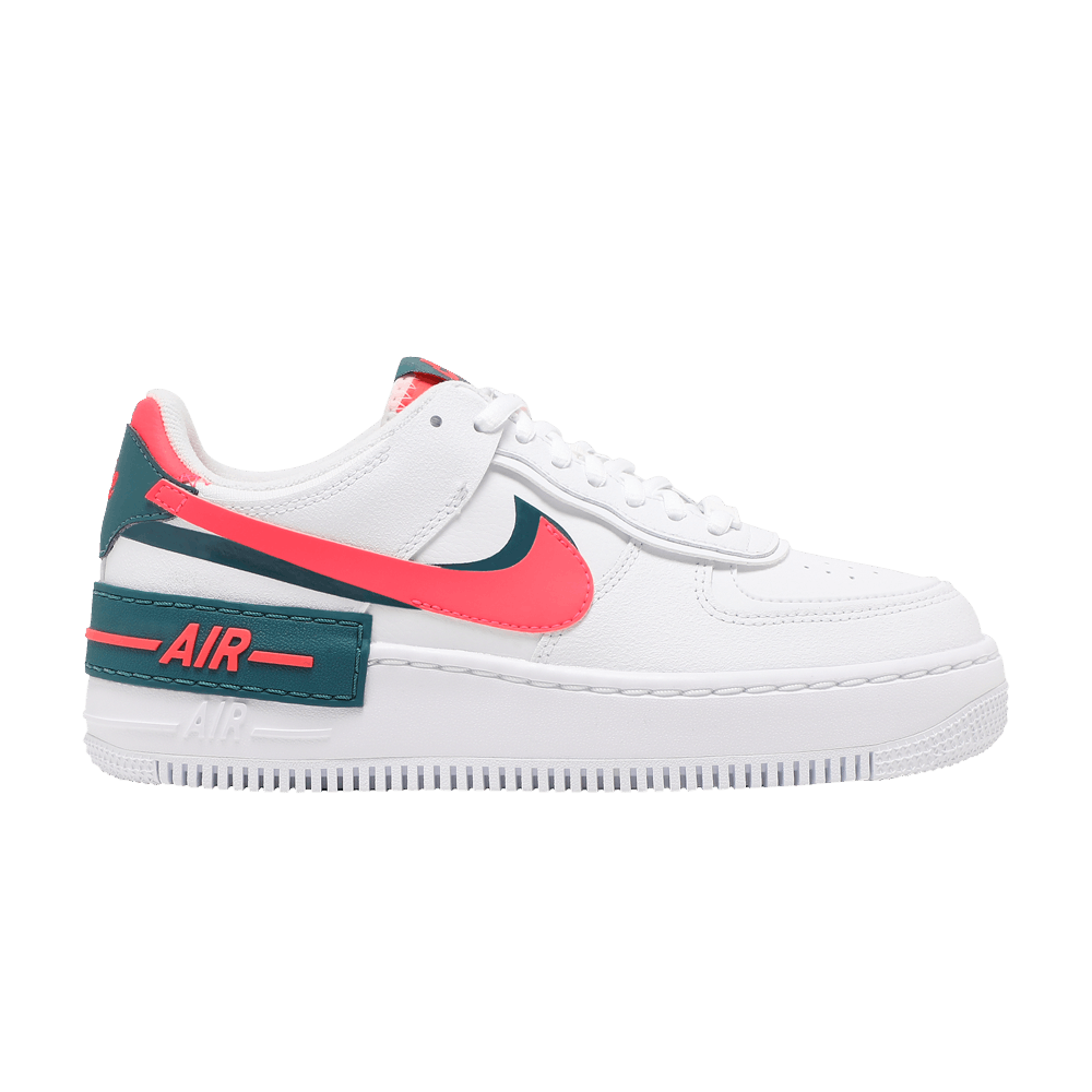 Кроссовки Nike Wmns Air Force 1 Shadow 'White Solar Red'