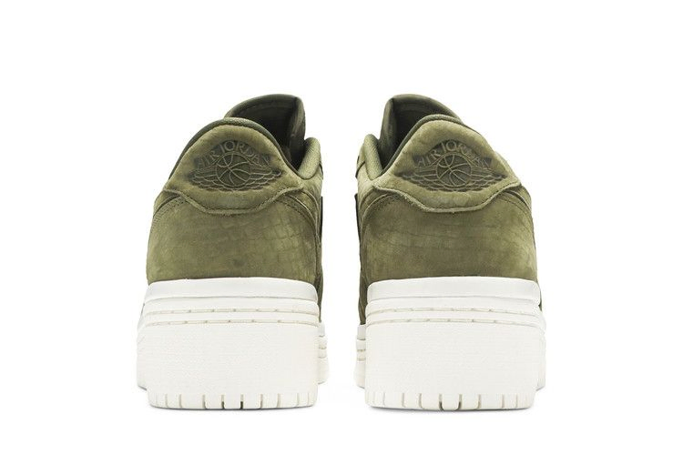 Кроссовки Wmns Air Jordan 1 Low Lifted 'Olive Canvas'