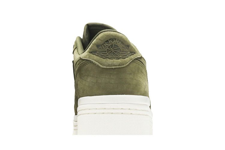 Кроссовки Wmns Air Jordan 1 Low Lifted 'Olive Canvas'