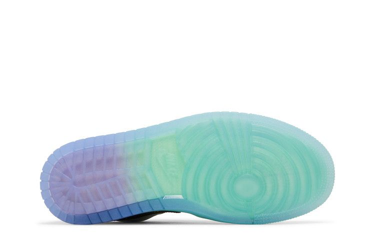 Кроссовки Wmns Air Jordan 1 Low SE 'Metallic Silver Gradient'