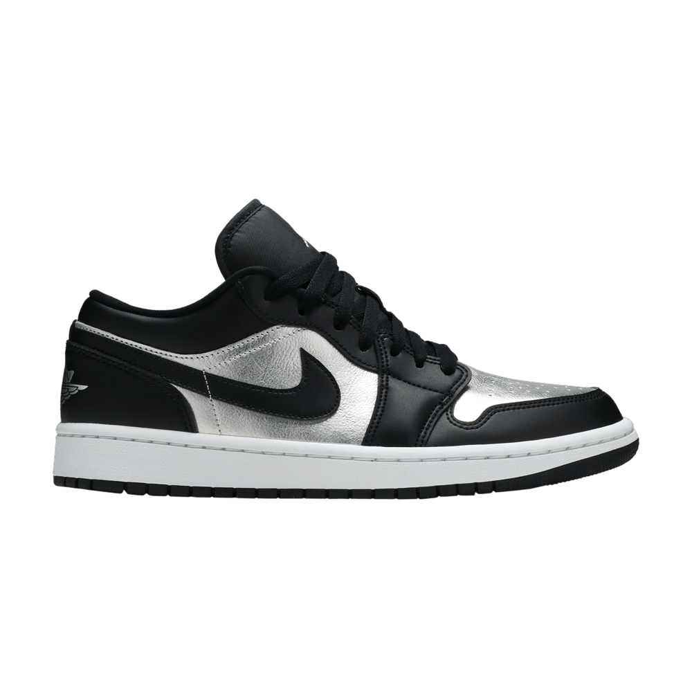Кроссовки Wmns Air Jordan 1 Low SE 'Silver Toe'