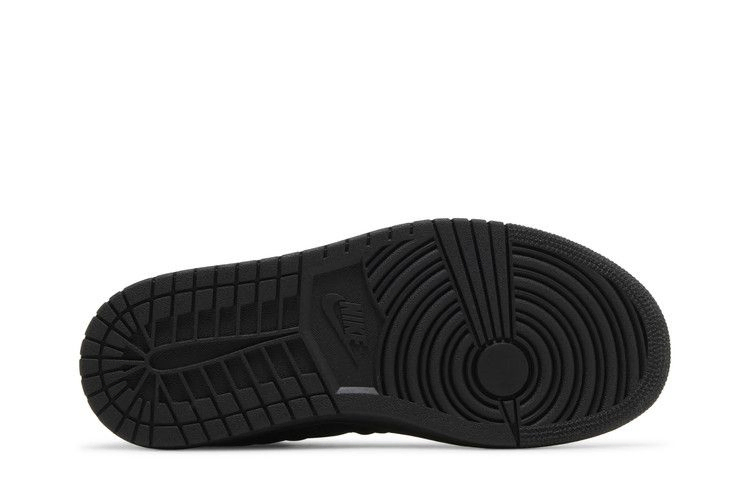 Кроссовки Wmns Air Jordan 1 Low 'Triple Black Quilted'