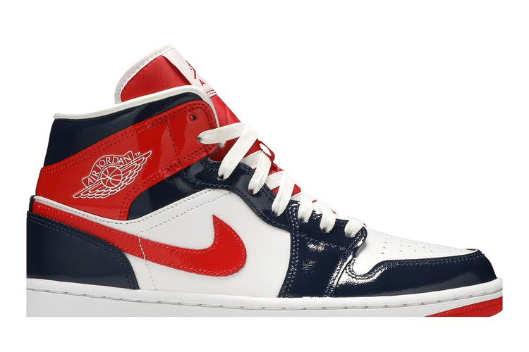 Кроссовки Wmns Air Jordan 1 Mid 'Champ Colors'