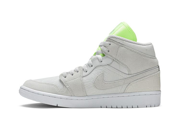 Кроссовки Wmns Air Jordan 1 Mid 'Ghost Green'