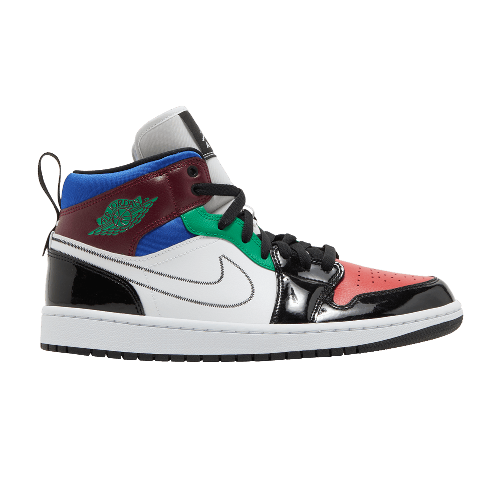 Кроссовки Wmns Air Jordan 1 Mid SE 'Multi-Color'