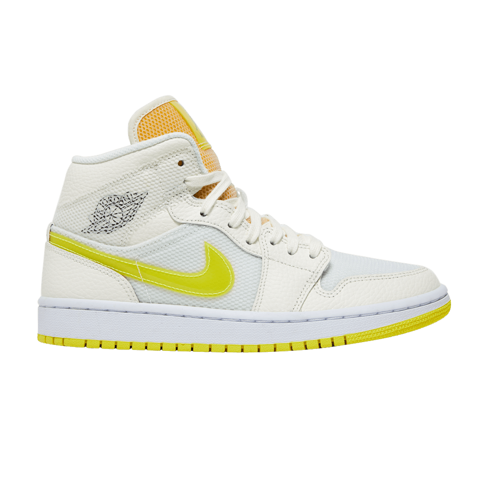 Кроссовки Wmns Air Jordan 1 Mid SE 'Voltage Yellow'