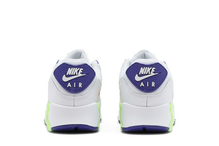 Кроссовки Nike Wmns Air Max 90 'White Indigo Burst Volt'