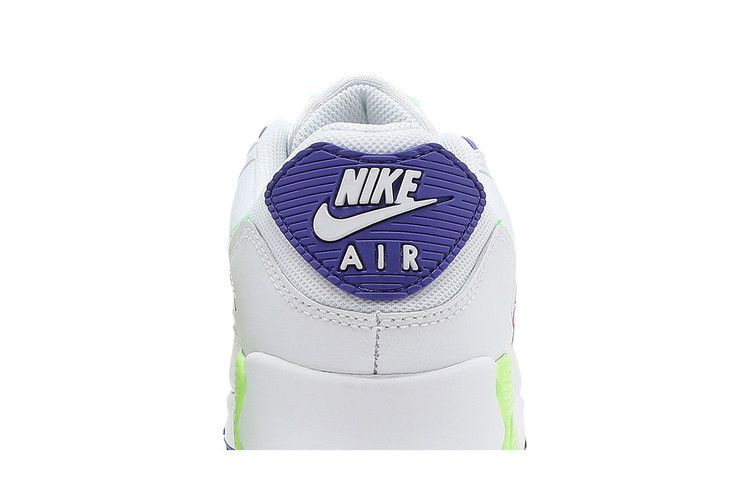 Кроссовки Nike Wmns Air Max 90 'White Indigo Burst Volt'
