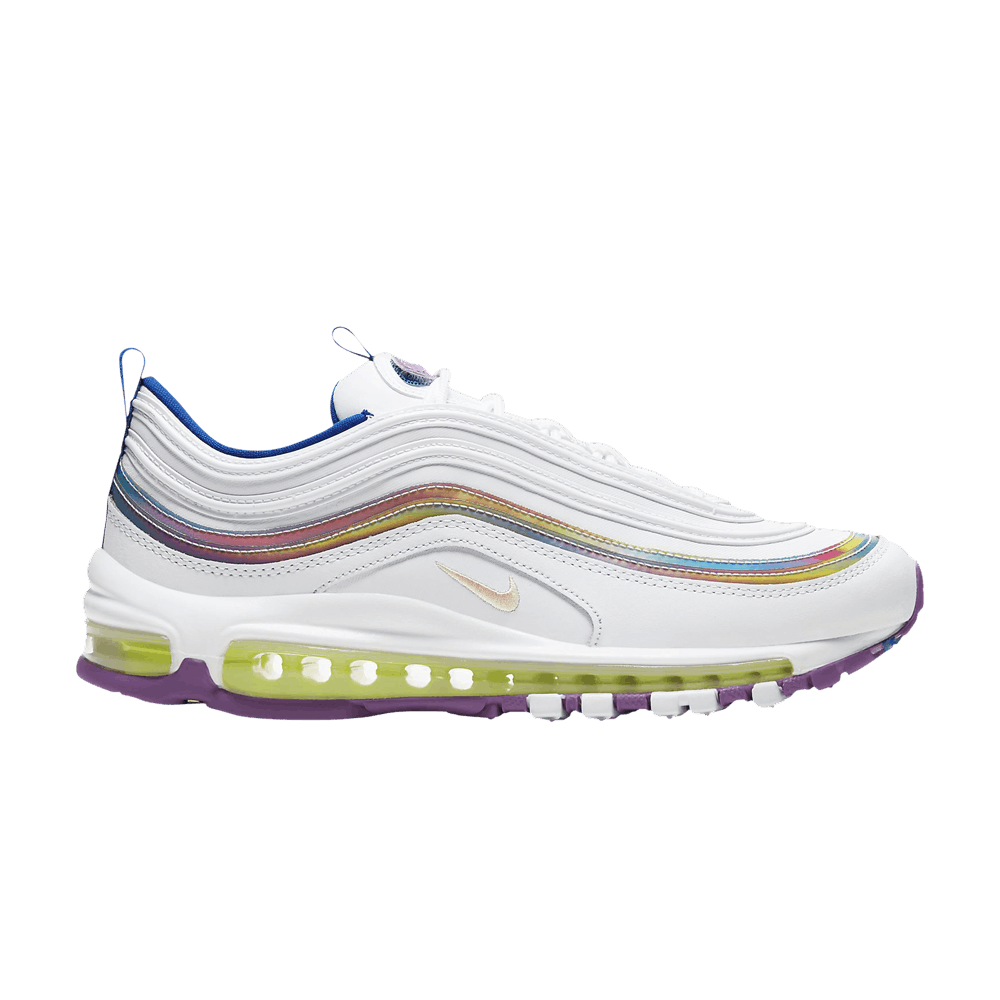 Кроссовки Nike Wmns Air Max 97 SE 'White Iridescent Stripes'