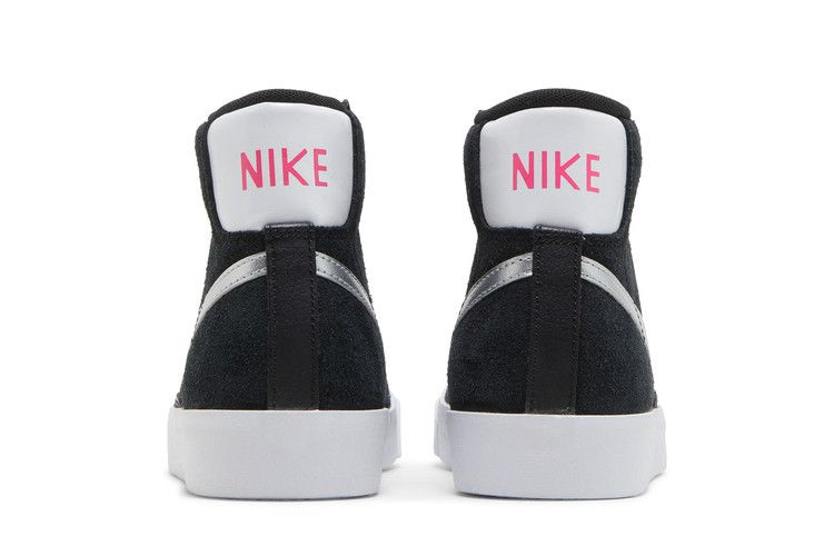 Кроссовки Nike Wmns Blazer Mid Vintage '77 'Black Metallic Silver'