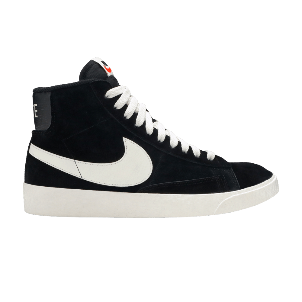 Кроссовки Nike Wmns Blazer Mid Vintage Suede 'Black'