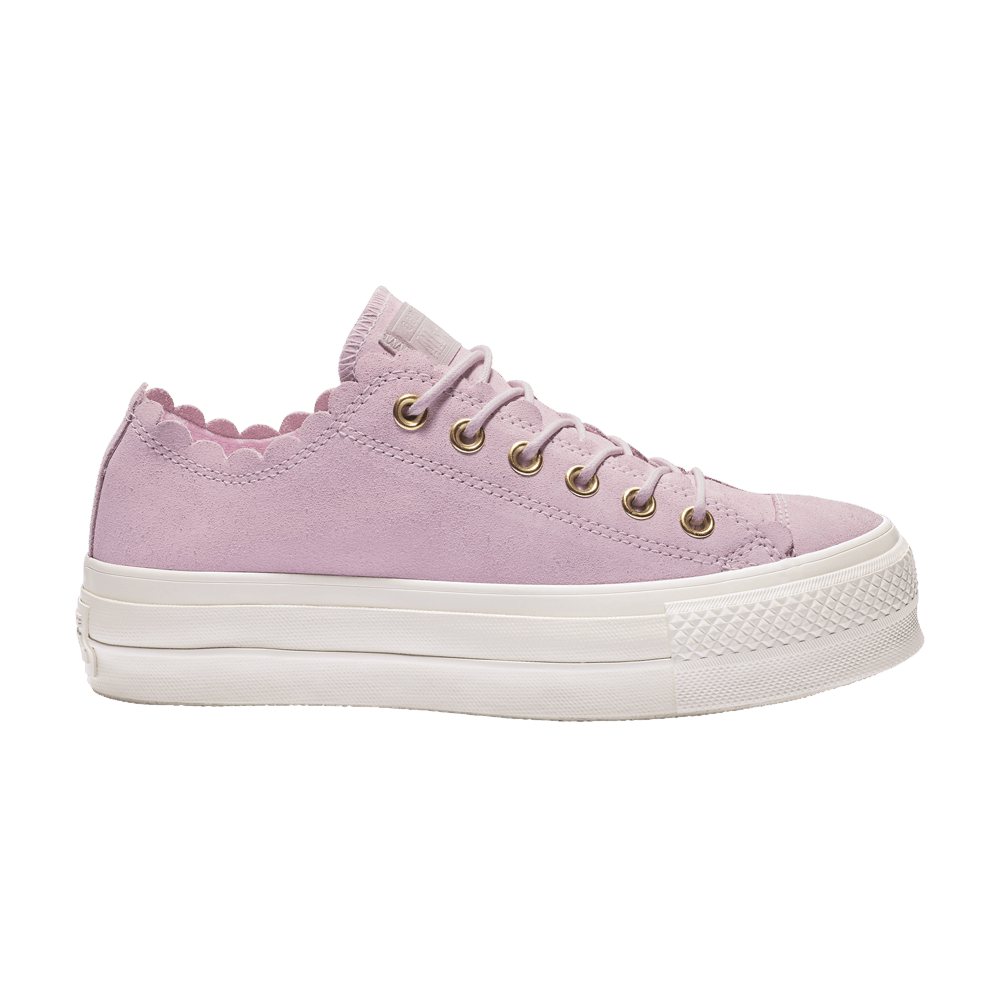 Кроссовки Converse Wmns Chuck Taylor All Star Frilly Thrills Lift Low 'Pink Foam'