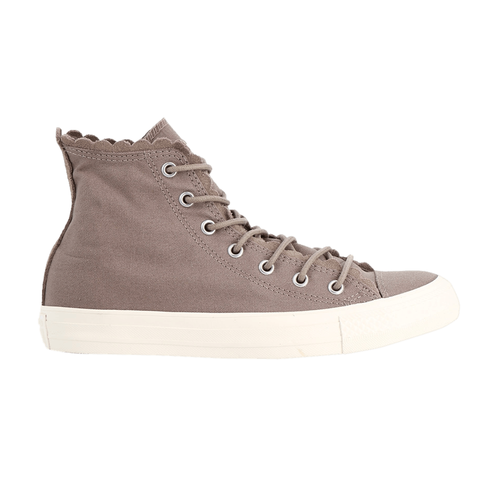 Кроссовки Converse Wmns Chuck Taylor All Star High 'Frilly Thrills - Sepia Stone'