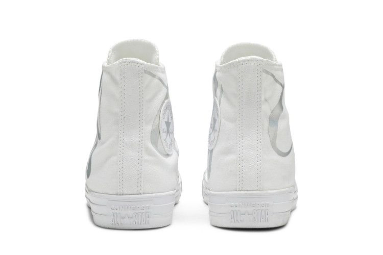 Кроссовки Converse Wmns Chuck Taylor All Star High 'Metallic Script Logo - White'