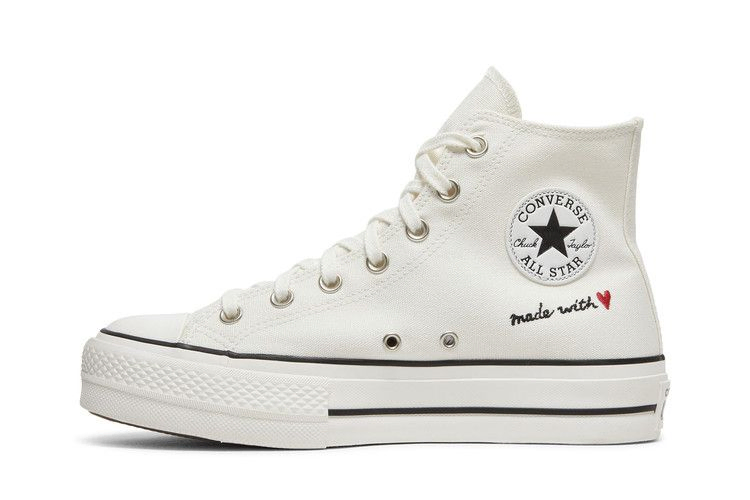 Кроссовки Converse Wmns Chuck Taylor All Star Lift High 'Valentine's Day - Vintage White'